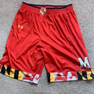 Maryland basketball shorts (Authentic)